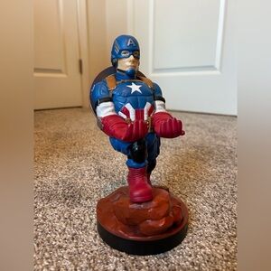 Cable guys Captain America Action Figure xbox or game controller holder